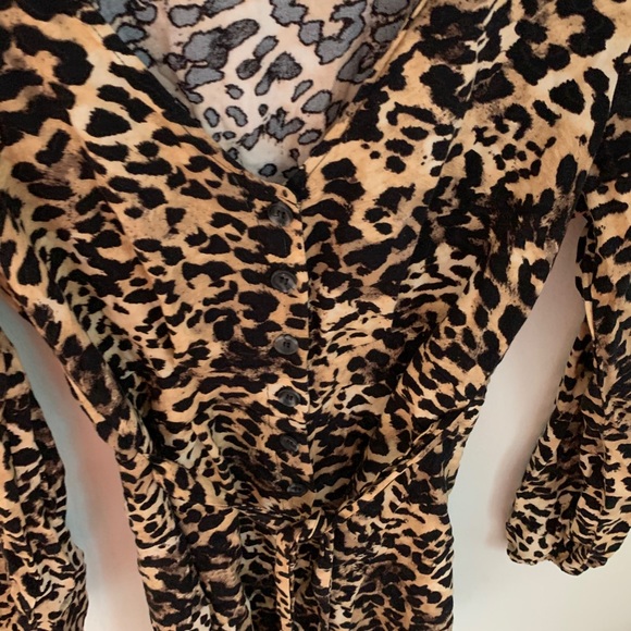 ASOS leopard romper - Picture 4 of 5